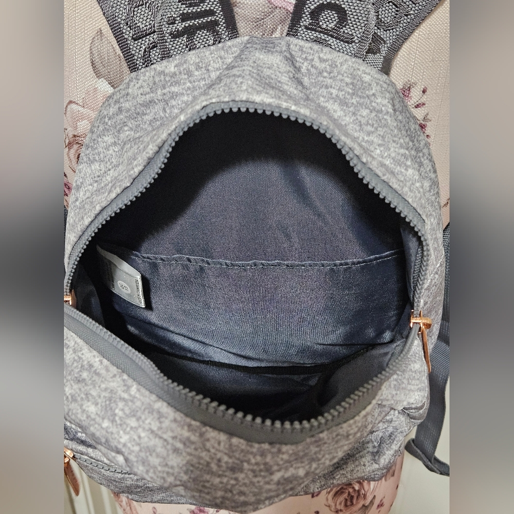 Adidas Heather Gray Mini Backpack - image 3